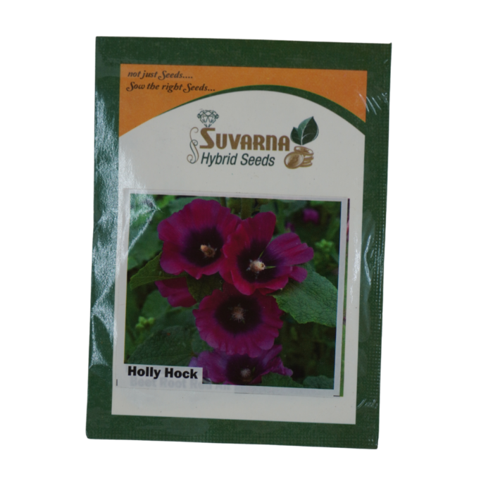 Hollyhock seeds packet